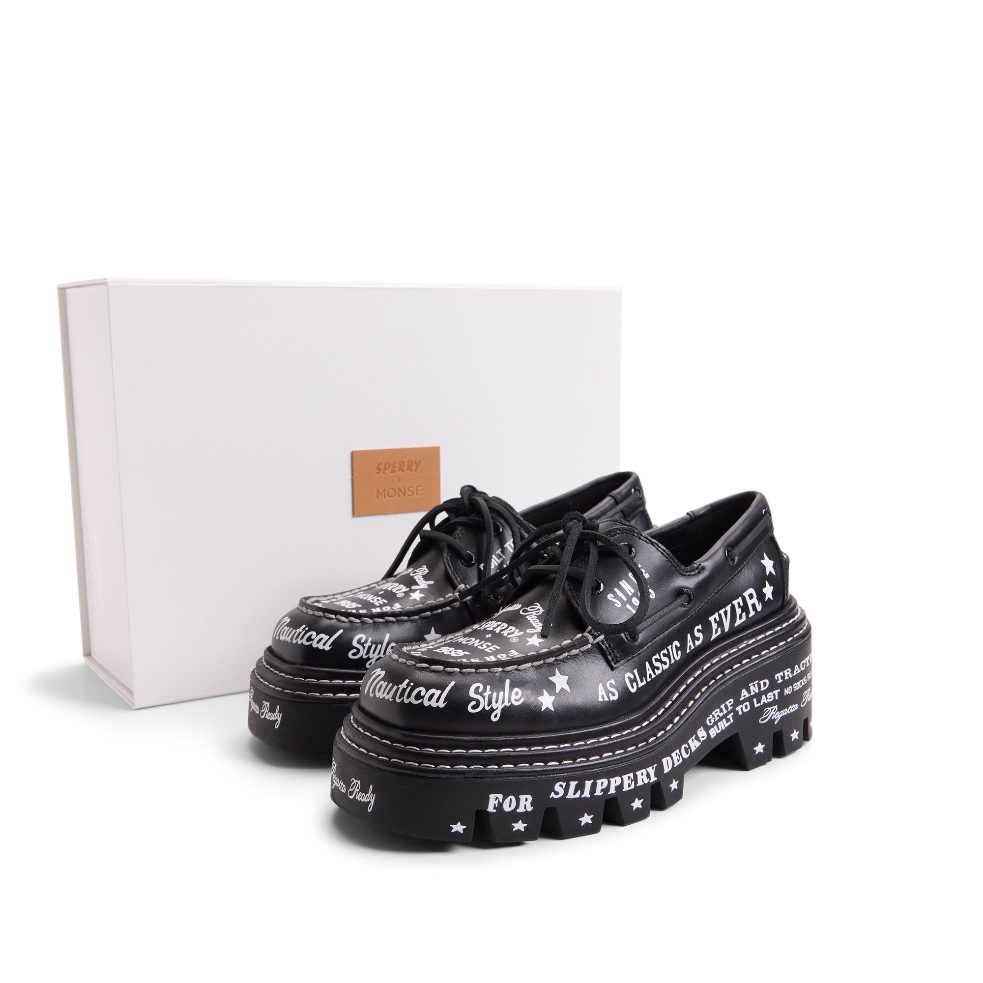 Sperry x MONSE Authentic Original™ 2-Eye Lug Boat Shoe - Image 7
